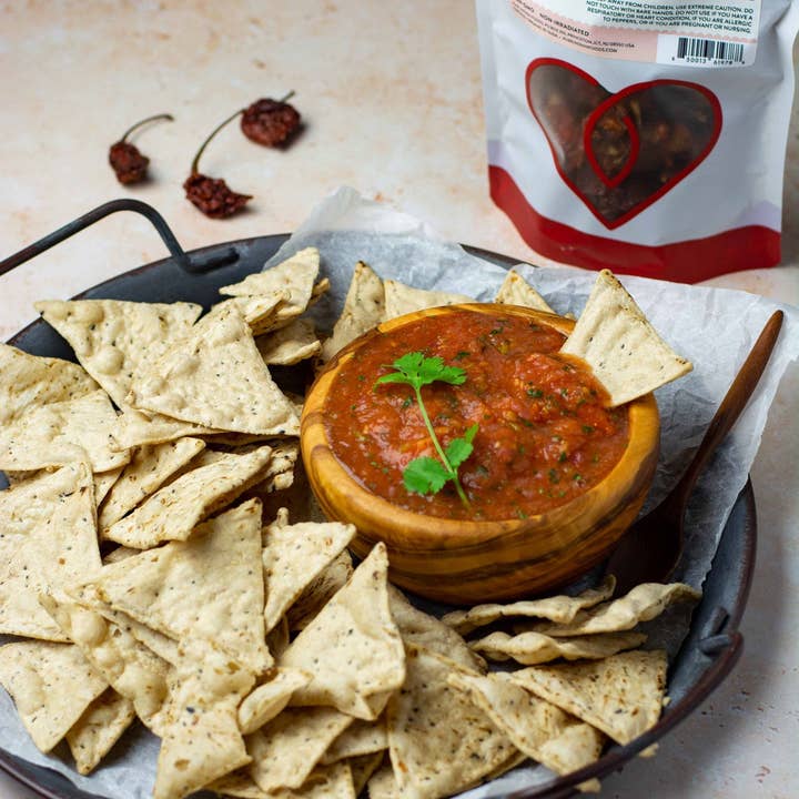 Pure Indian Foods - Wholesale Dried Spice - Ghost Pepper (Smoked Bhut Jolokia), Certified Organic8