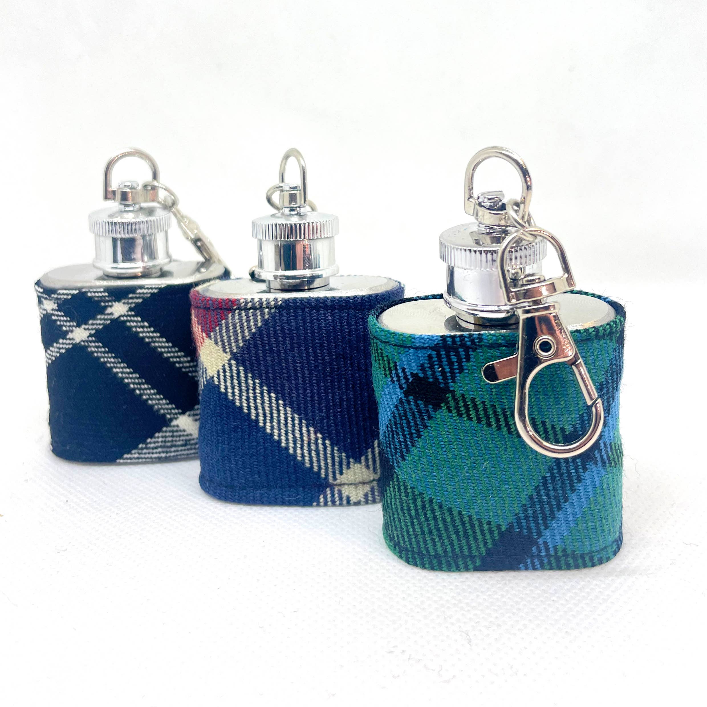 The Edinburgh Bow Tie Co. - Wholesale Flask - Mini Tartan Hip Flask3