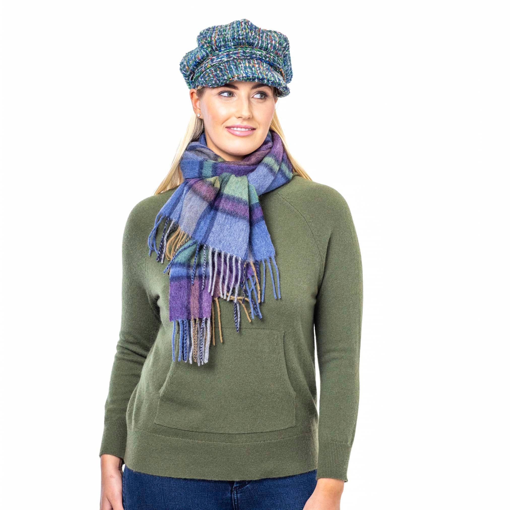 Heritage Traditions – Engroshandel Newsboy/schoolboy hat - Unisex – Brushed tweed newsboy kasket1