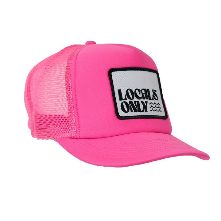 Local Beach - Wholesale Trucker Hat - Unisex - Locals Only II Patch Trucker Hat