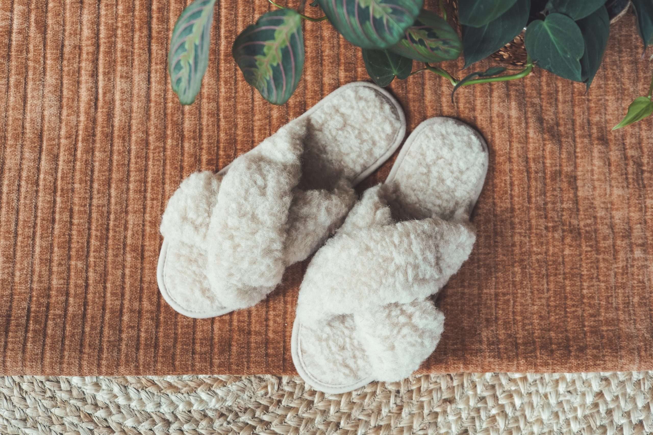 We Are Wovens - Wholesale Slippers - Unisex - Slippers van Wol - Volwassenen - Latte1