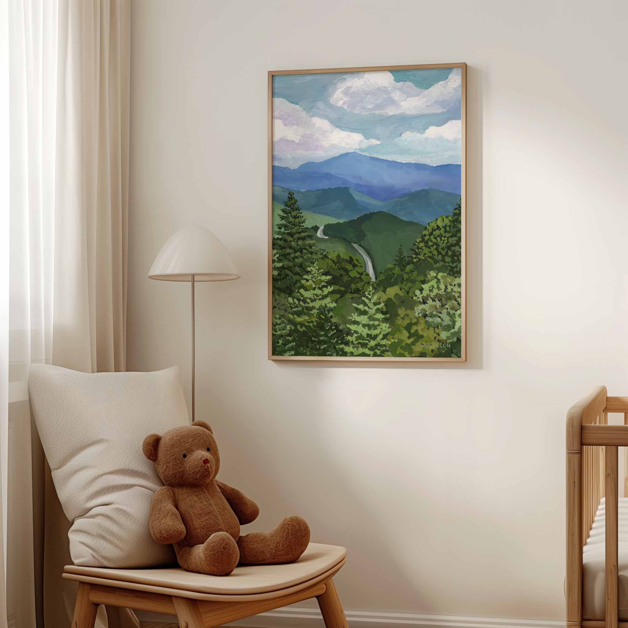 MARISAMADE - Wholesale Art Print - Blue Ridge Parkway Art Print1