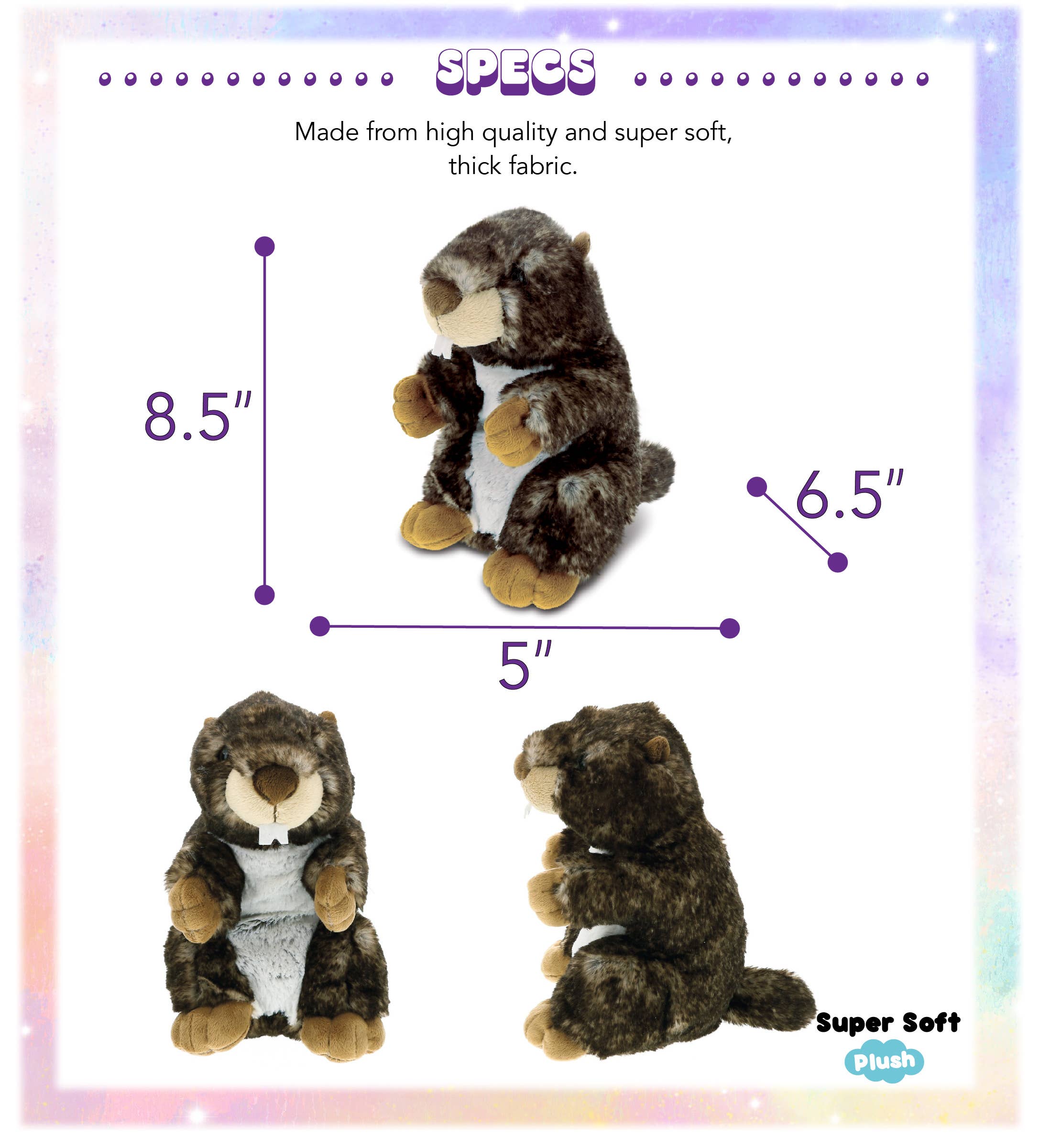 Cota Global - Wholesale Stuffed/Plush Toy - Kids & Baby - Super Soft Plush - Standing Marmot2