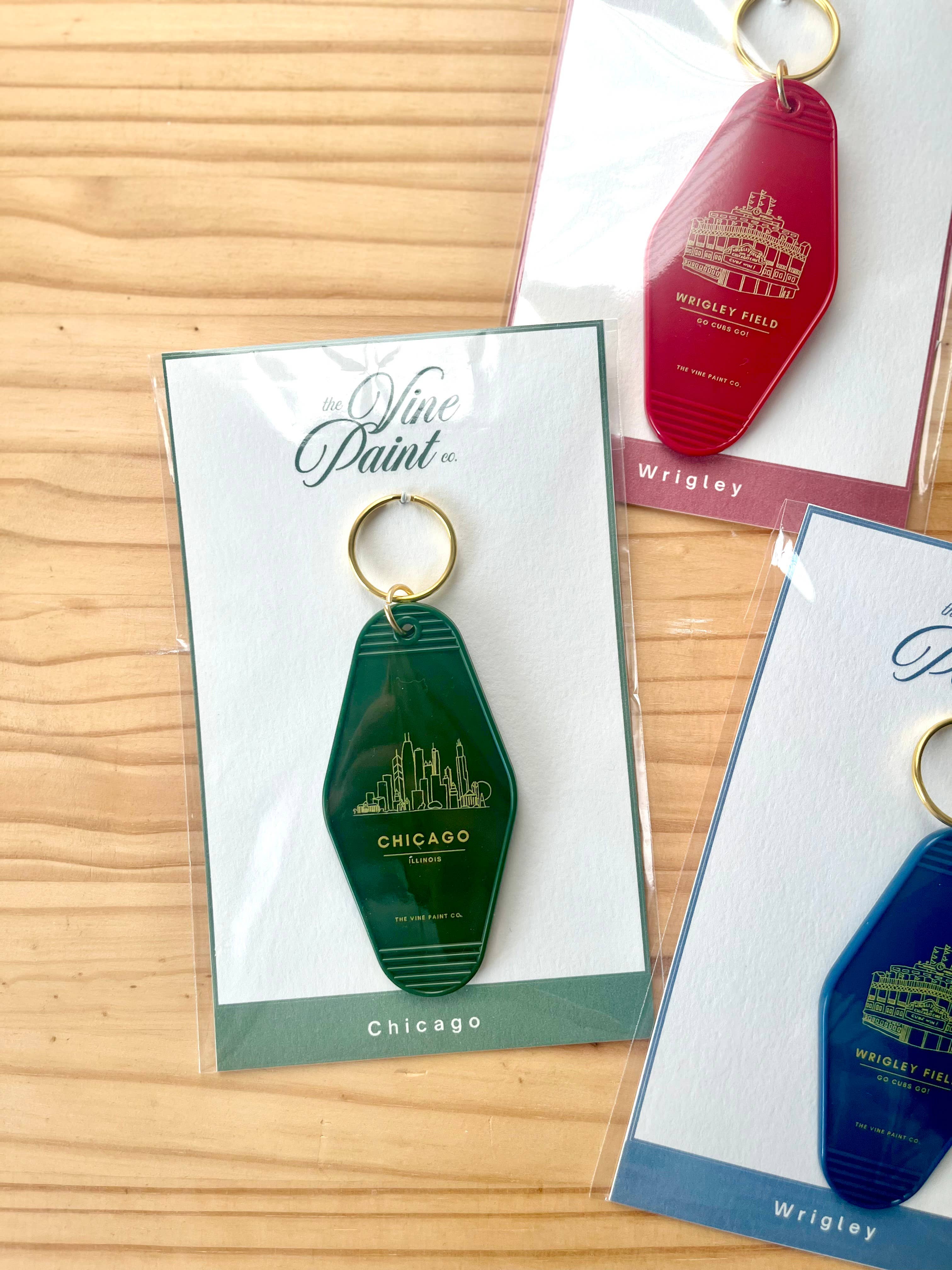 The Vine Paint Co – wholesale Keychain – Unisex – Chicago Keychain8
