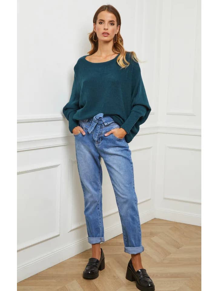 LÉA & LUC - Wholesale Knit Sweater - Women's - Star sweater REF. 009857