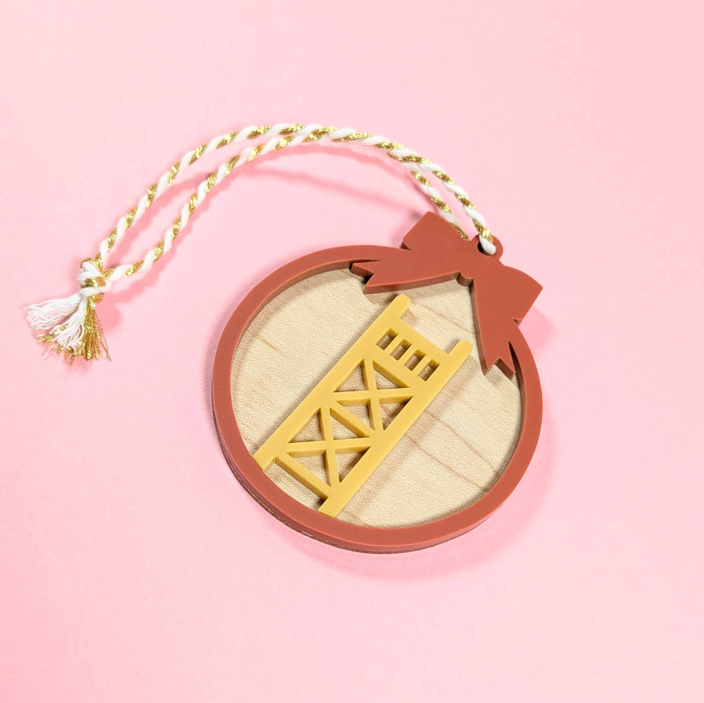 Crafted - Wholesale Ornament - Sacramento Tower Bridge Ornament1