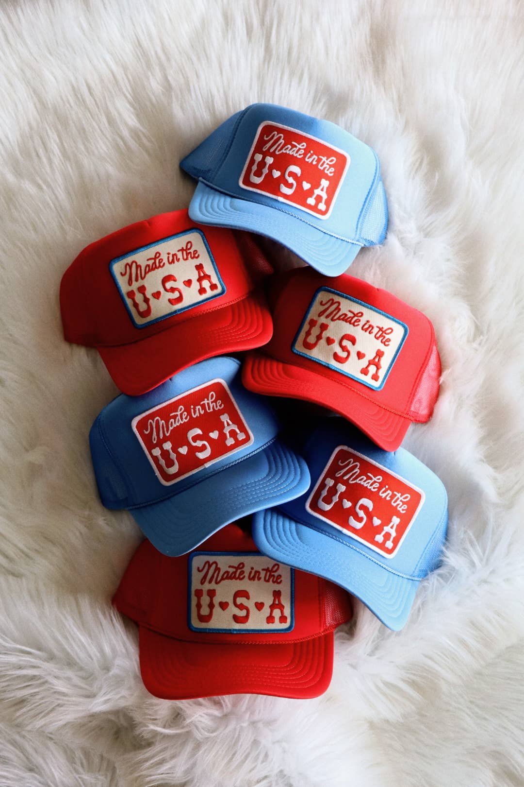 Wilder Made - Vente Casquette de camionneur – femme - Chapeau Patch Trucker fabriqué aux États-Unis12