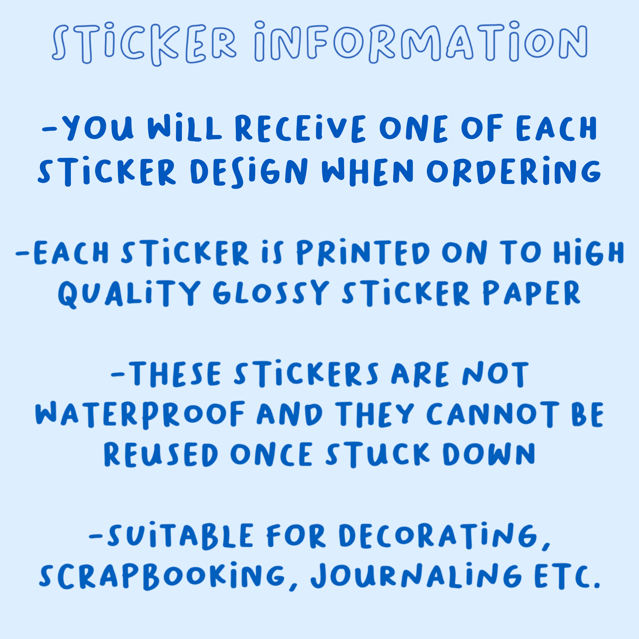 Poppodopolis – wholesale Sticker – Magical Ghosties Single Sticker Set3