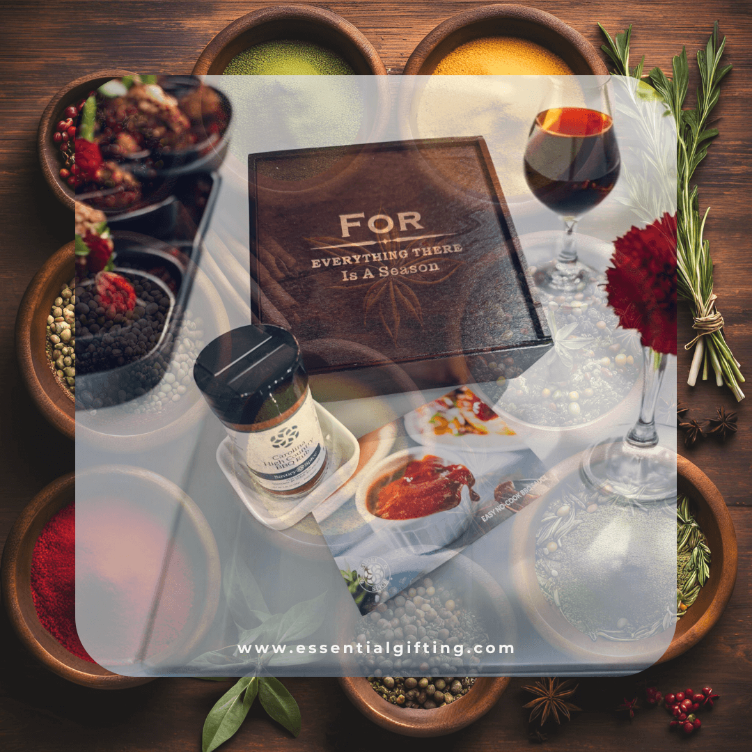 Essentialgifting™ - Wholesale Gift Box - Custom Wood Gift Box for Spice and Seasonings1