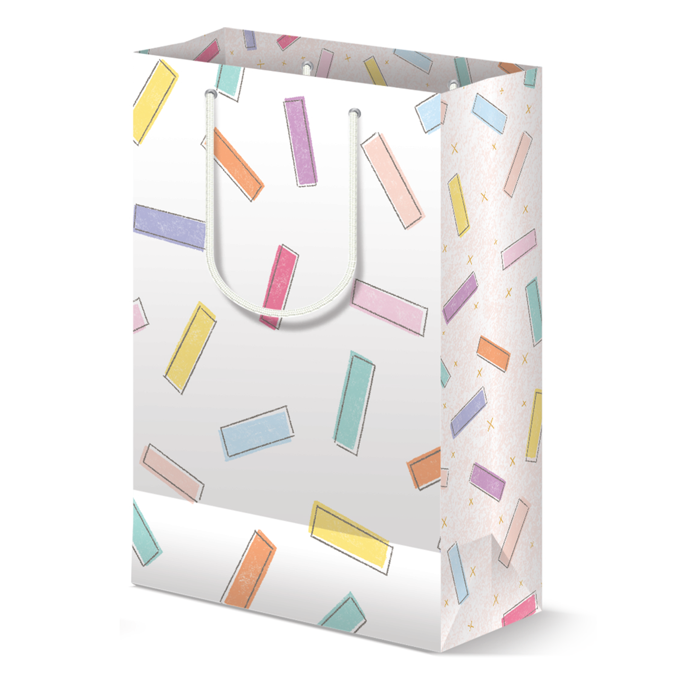 The Noble Paperie - Wholesale Gift Bag - Confetti Celebration All Occasion Gift Bag | Luxury Gift Bag1