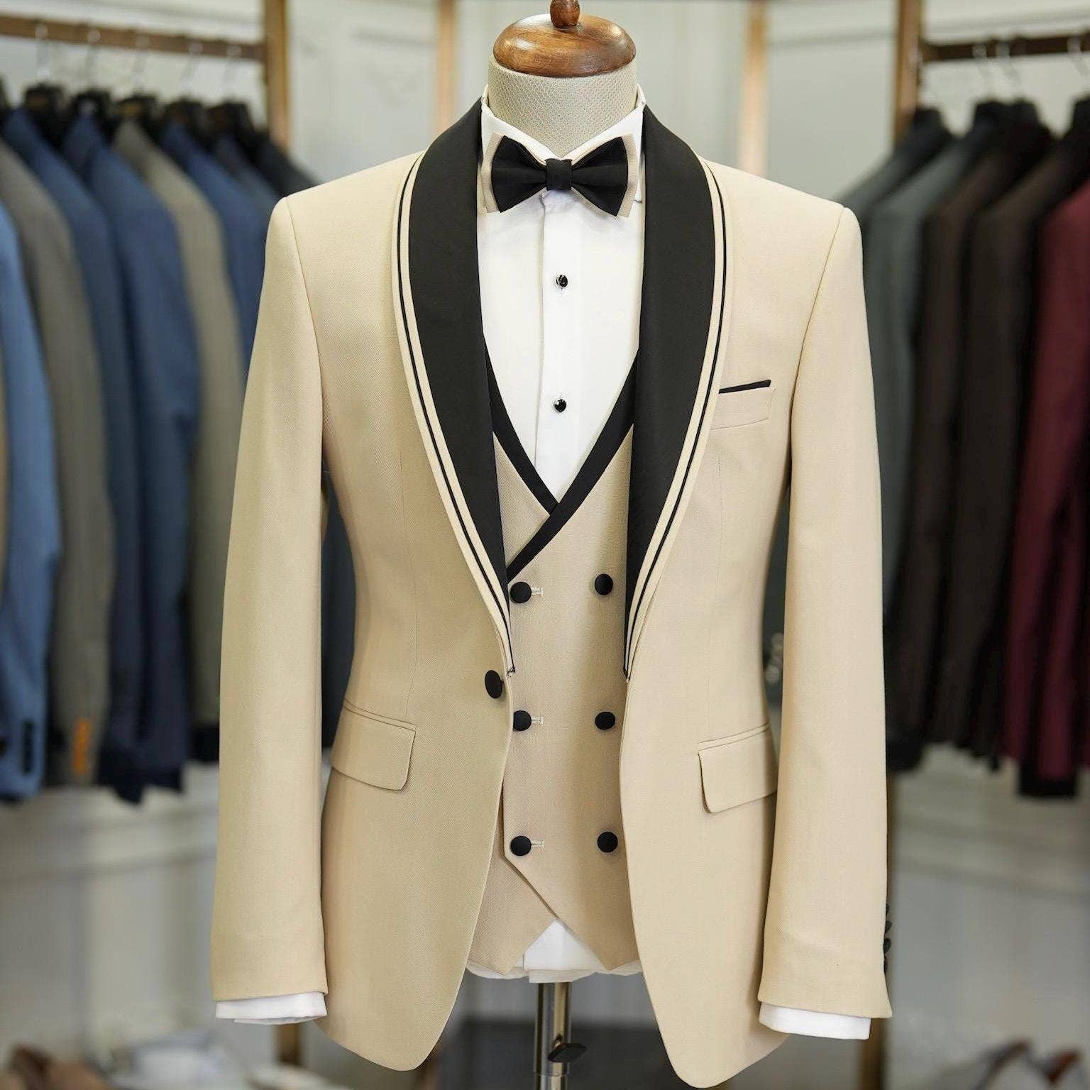 parez suits – wholesale Suit set – men's – Mens 3 Piece Slim Groom and Formal Suit