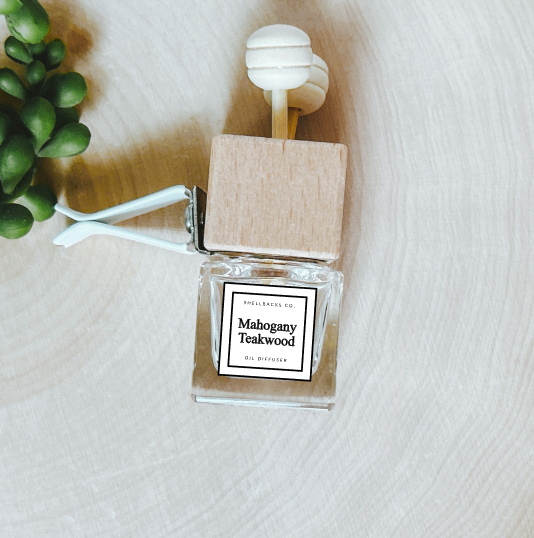 Prairie Chicken Sticker Shop & Gifts - Wholesale Car Freshener - Unisex - Mahogany Teakwood Car Freshener Diffuser1