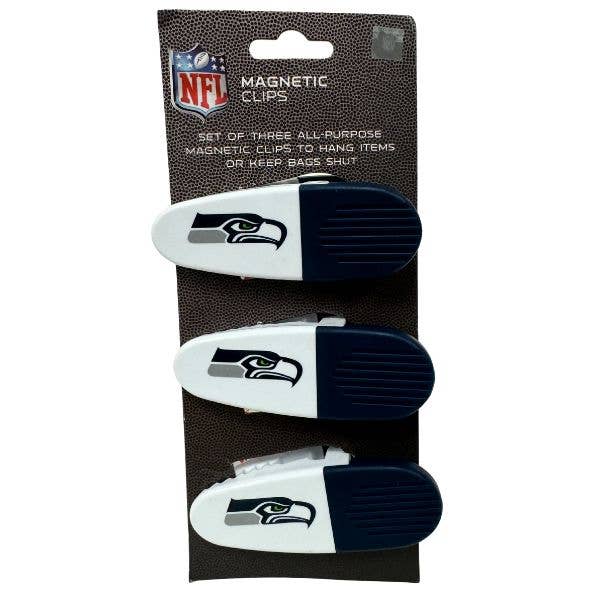 St. Louis Wholesale LLC - Wholesale Magnet - Seattle Seahawks Gear - Set Of Three Magnetic Fridge/Chip0
