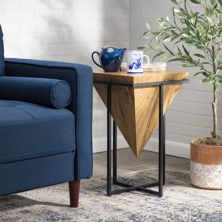 Discount Mango Wood Side Table for wholesale by The Gerson Companies