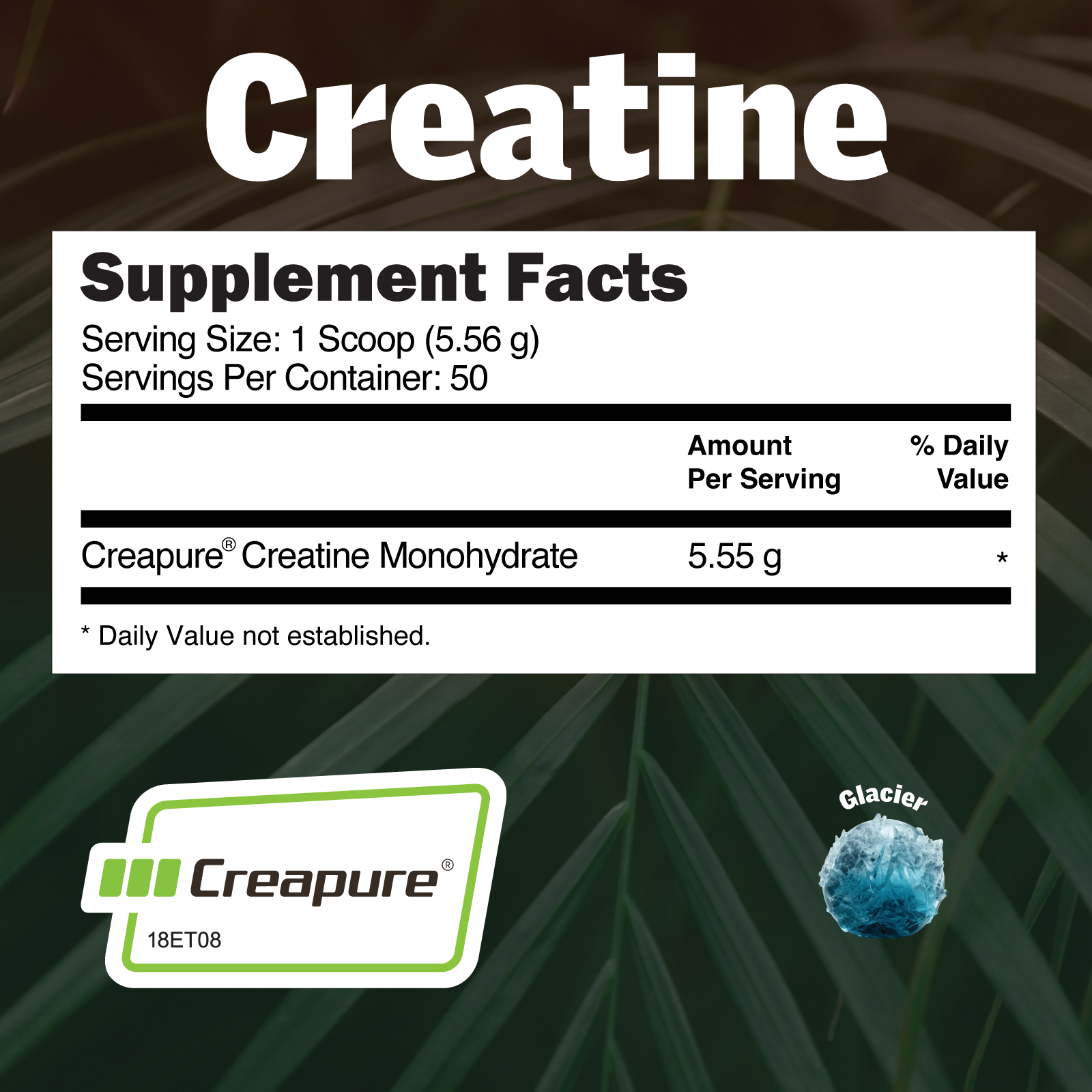 EarthNutri - Wholesale Oral Supplement/Vitamin - Pure Creatine made with Creapure®8
