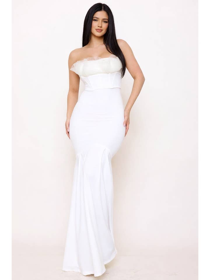 Top Mermaid Maxi Dress for wholesale by FashionShowcase