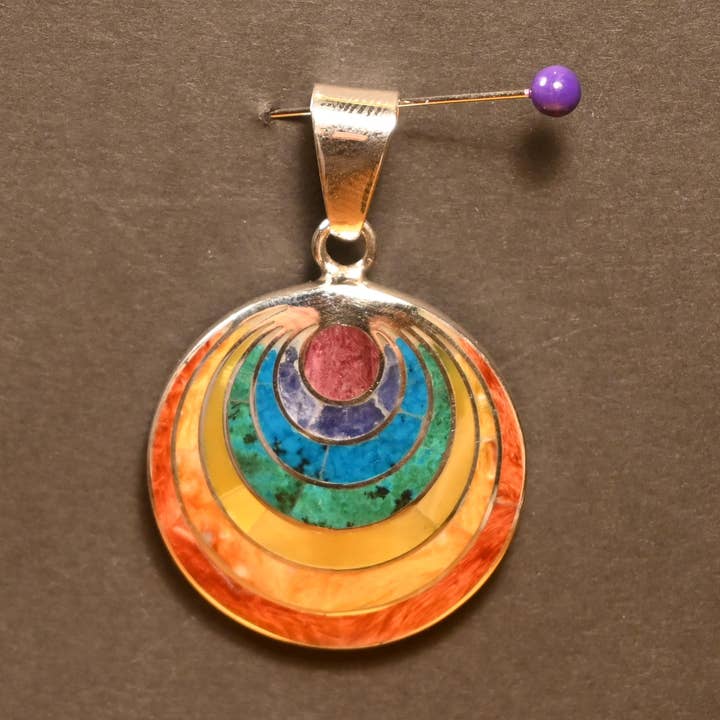 Cult Water Worship Pendant Silver 950 for wholesale by Sinchi Warmi