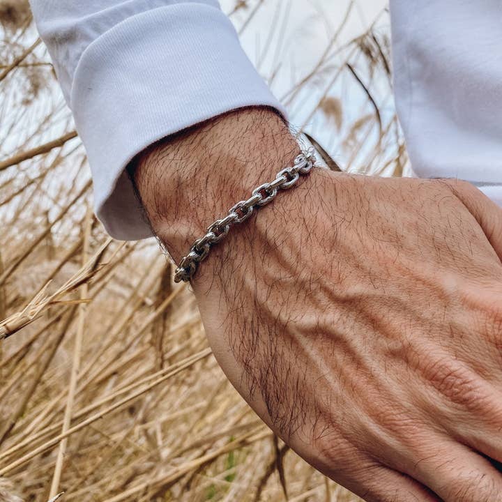 Christina Christi - Wholesale Jewelry - Men's - Men's Bracelet, Silver Bangle Bracelet, Bangle Bracelet Men1