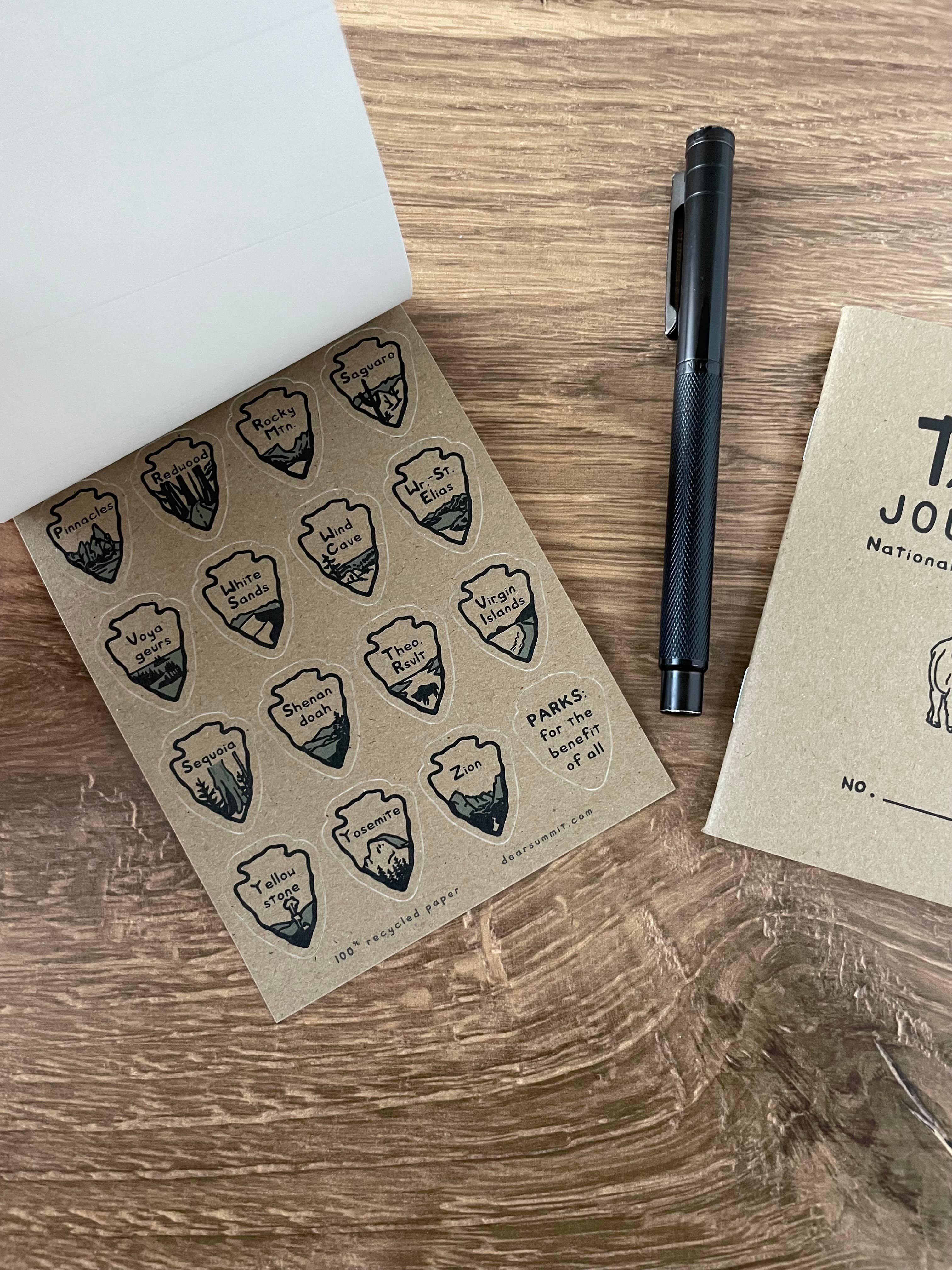 Dear Summit Supply Co - Wholesale Sticker - National Parks Sticker Pack4