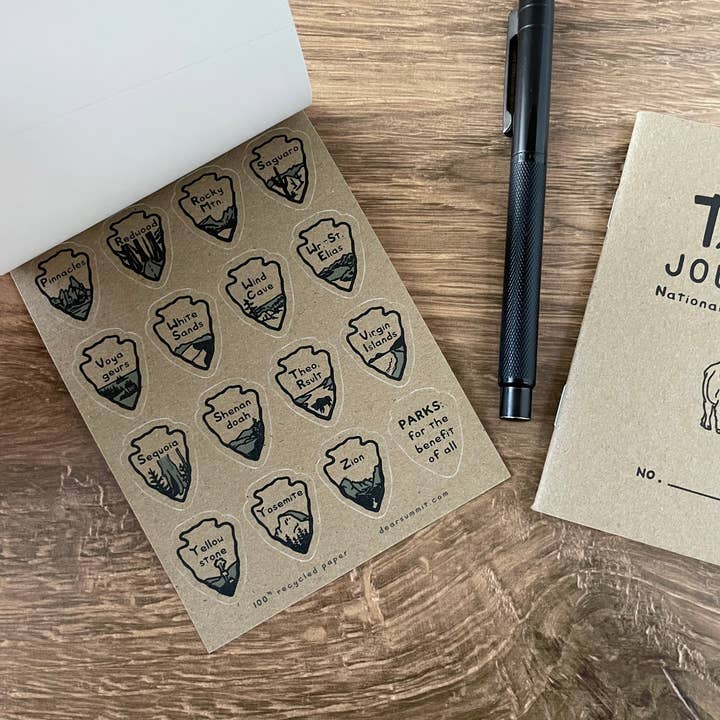 Dear Summit Supply Co - Wholesale Sticker - National Parks Sticker Pack4