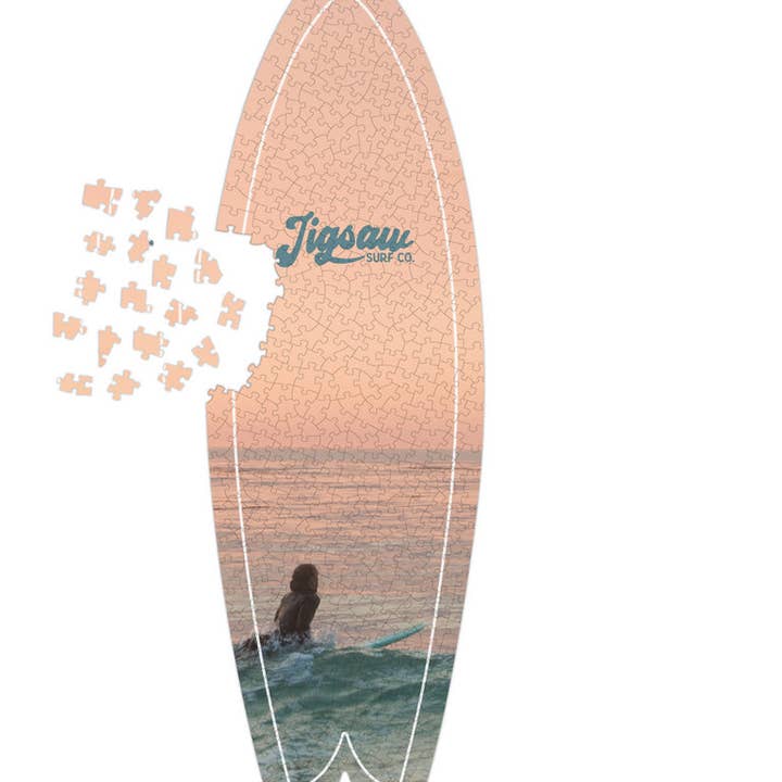 Jigsaw Surf Co. - Wholesale Puzzel - Volwassene - Paddle Out Surfplankpuzzel