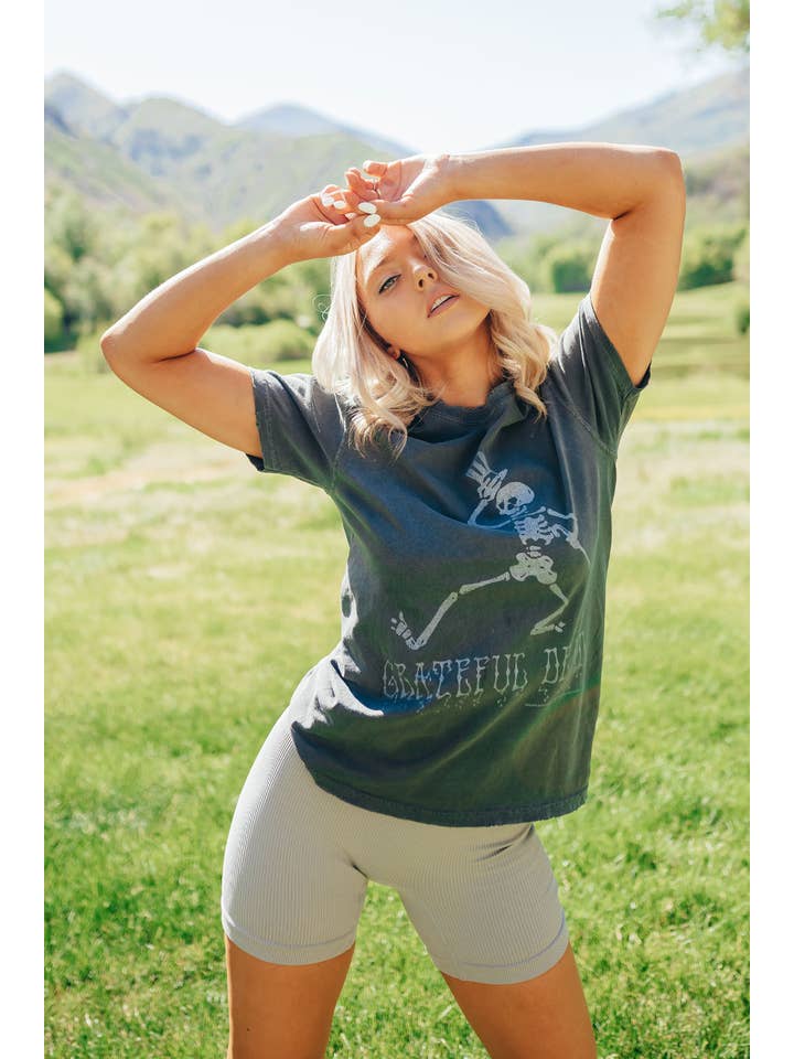 People Of Leisure - Wholesale Screen Printed T-Shirt - Women's - Grateful Dead Original Tee