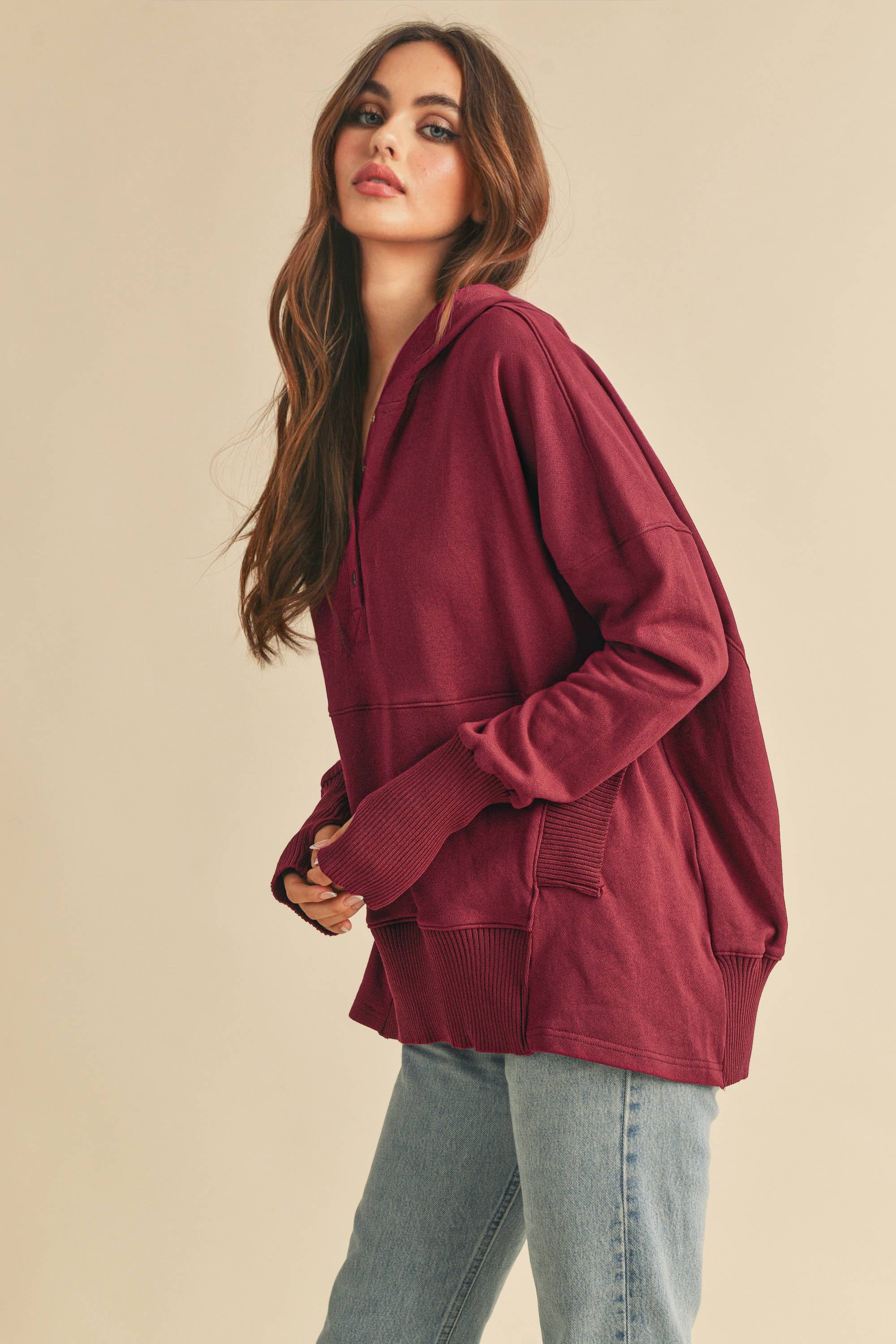 AEMI + CO - Wholesale Sweatshirt - Women's - *SMALL ONLY* 532AK Vivi Pullover42