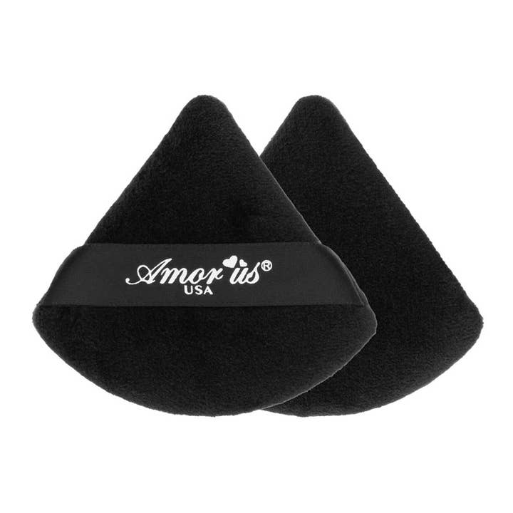 PINEAPPLE Beauty – Großhandel Make-up-Schwamm/Mixer – Amor Us MPP-3 Puder Puff Wedge Wedge Set, Schwarz, 12-tlg