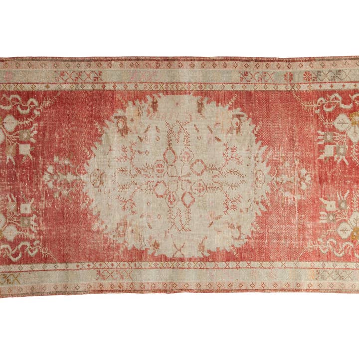 Tapete Oushak Vintage Desgastado 2,5x5,5 por atacado de Old New House