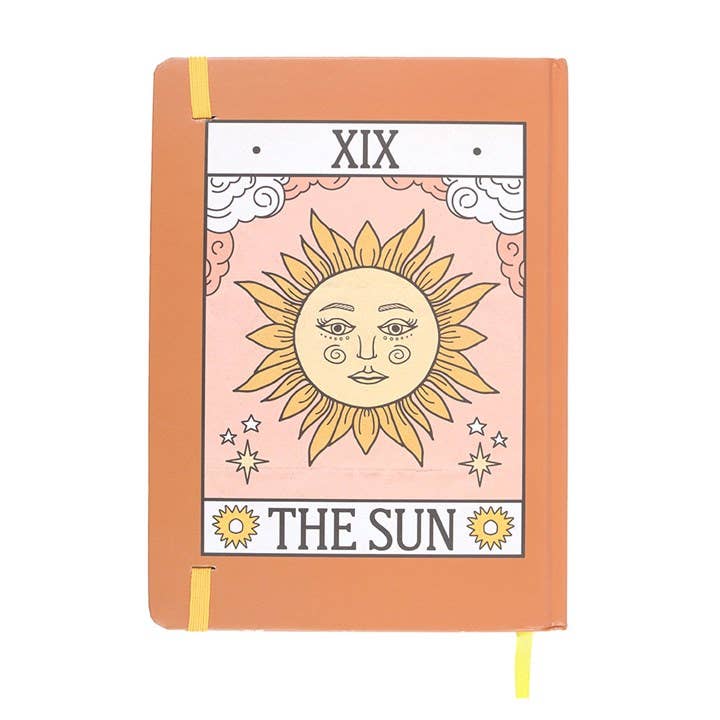 Something Different Wholesale - Wholesale Notebook - The Sun Vintage Tarot Card A5 Notebook2