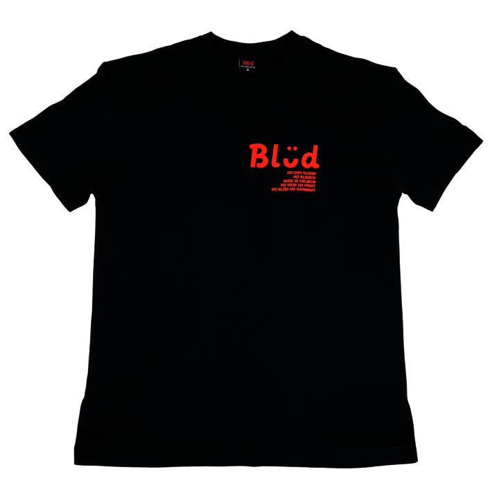 T-Shirt mit kurzem Arm und russischem Waschetikett für den Großhandel von Blöd