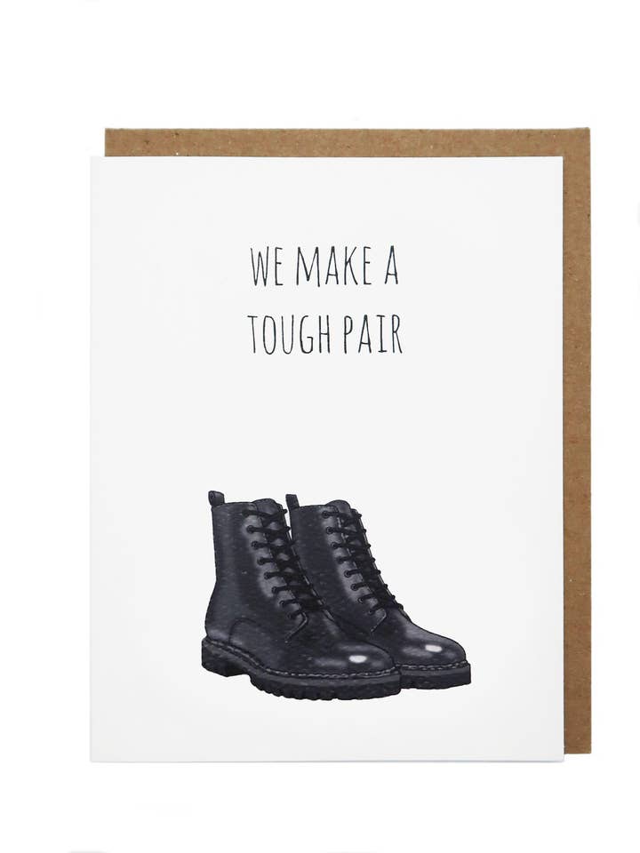 Paire de bottes robustes pour la vente par Noted By Copine