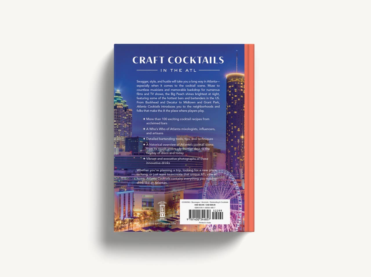 HarperCollins Focus - Wholesale Mixology & Beverage - Atlanta Cocktails: An Elegant Collection of Over 100 Recipes2