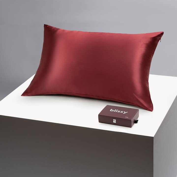 Pillowcase - Burgundy - Queen for wholesale by Blissy