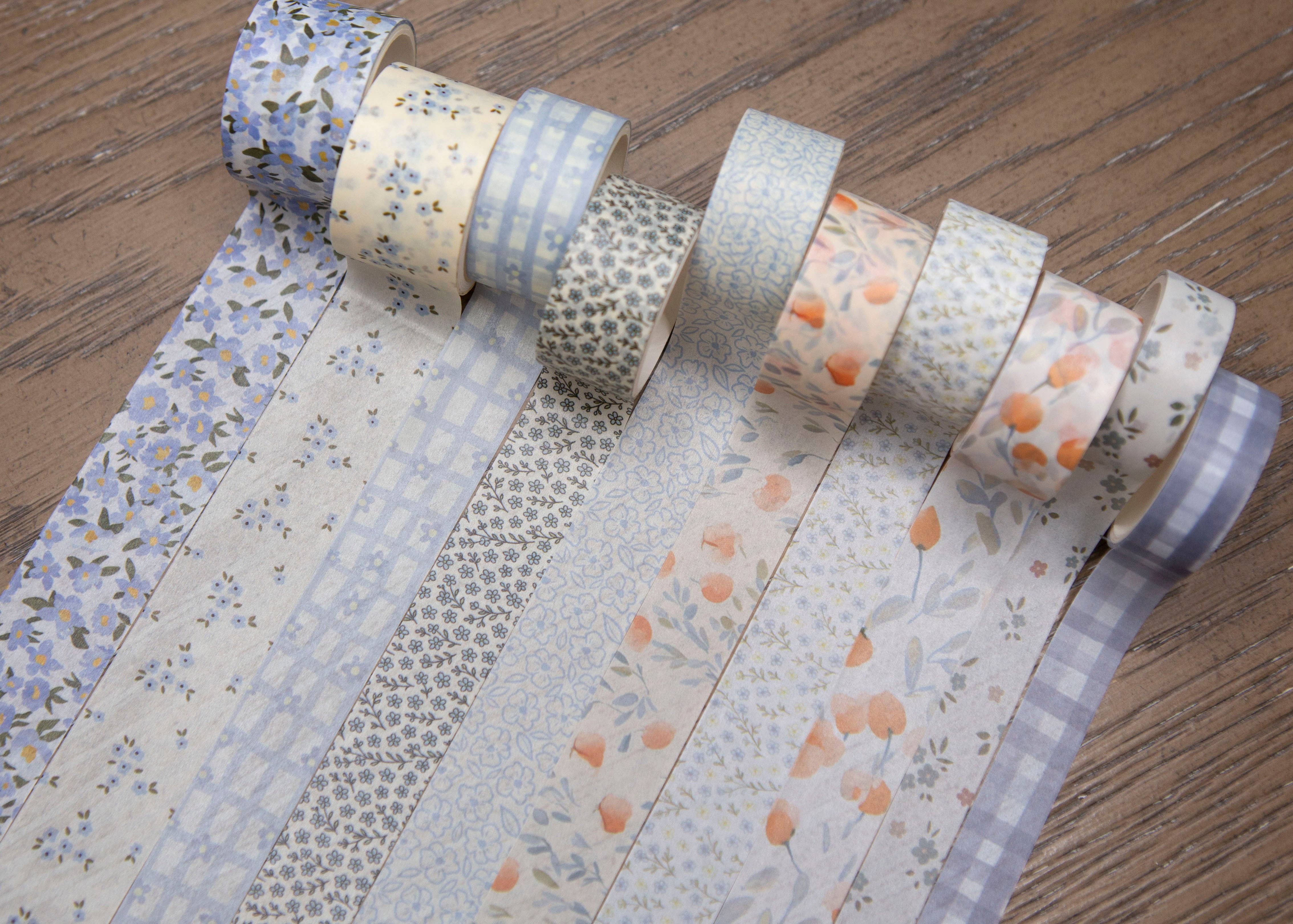 Chosen & Cherished - Wholesale Washi Tape - Cute Bible Journaling Washi Tape - Blue2