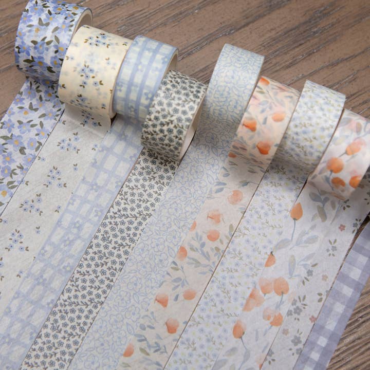 Chosen & Cherished - Wholesale Washi Tape - Cute Bible Journaling Washi Tape - Blue2