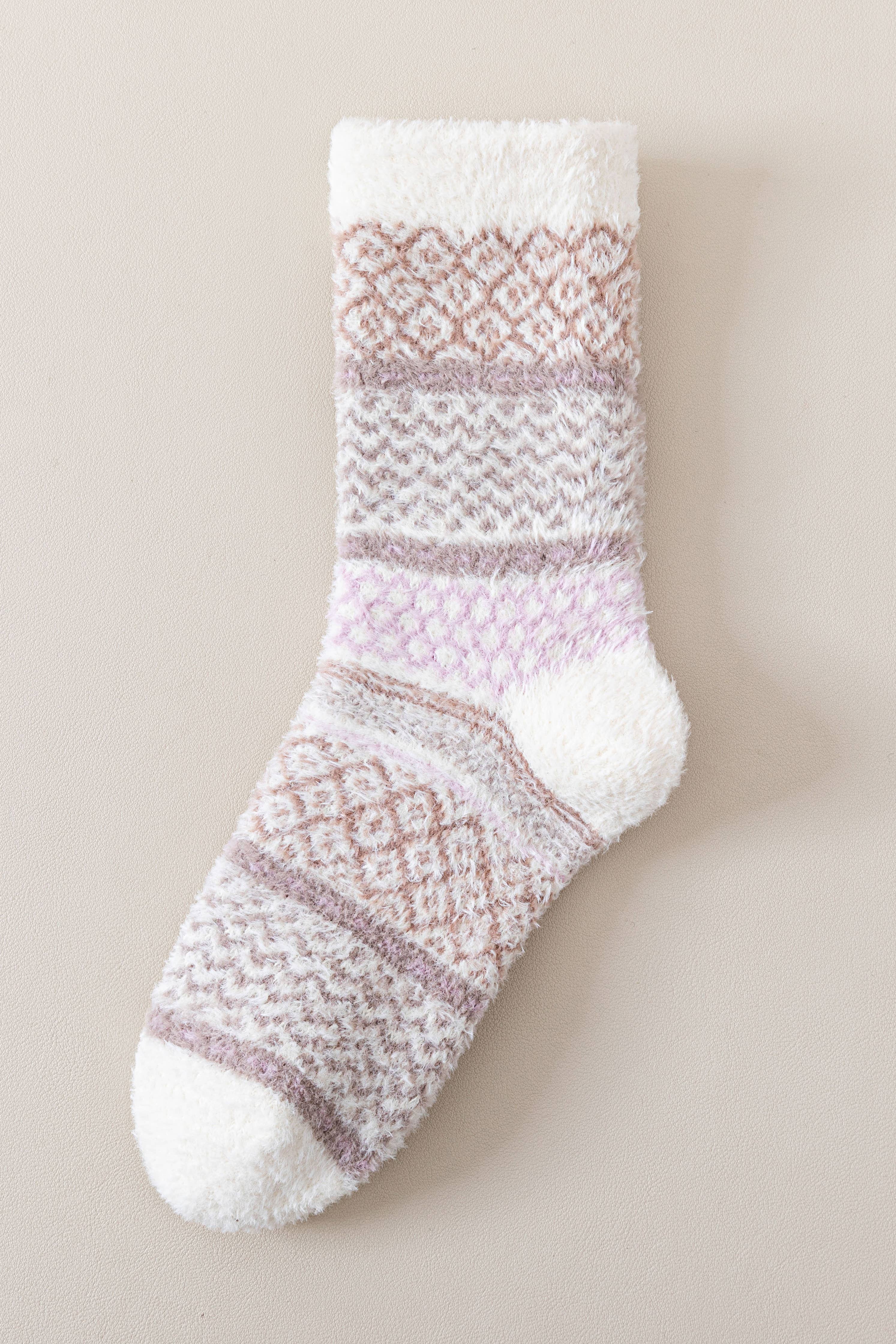 Marc JoJo - Vente Chaussettes – femme - 🧦 Chaussettes en peluche avec motif6