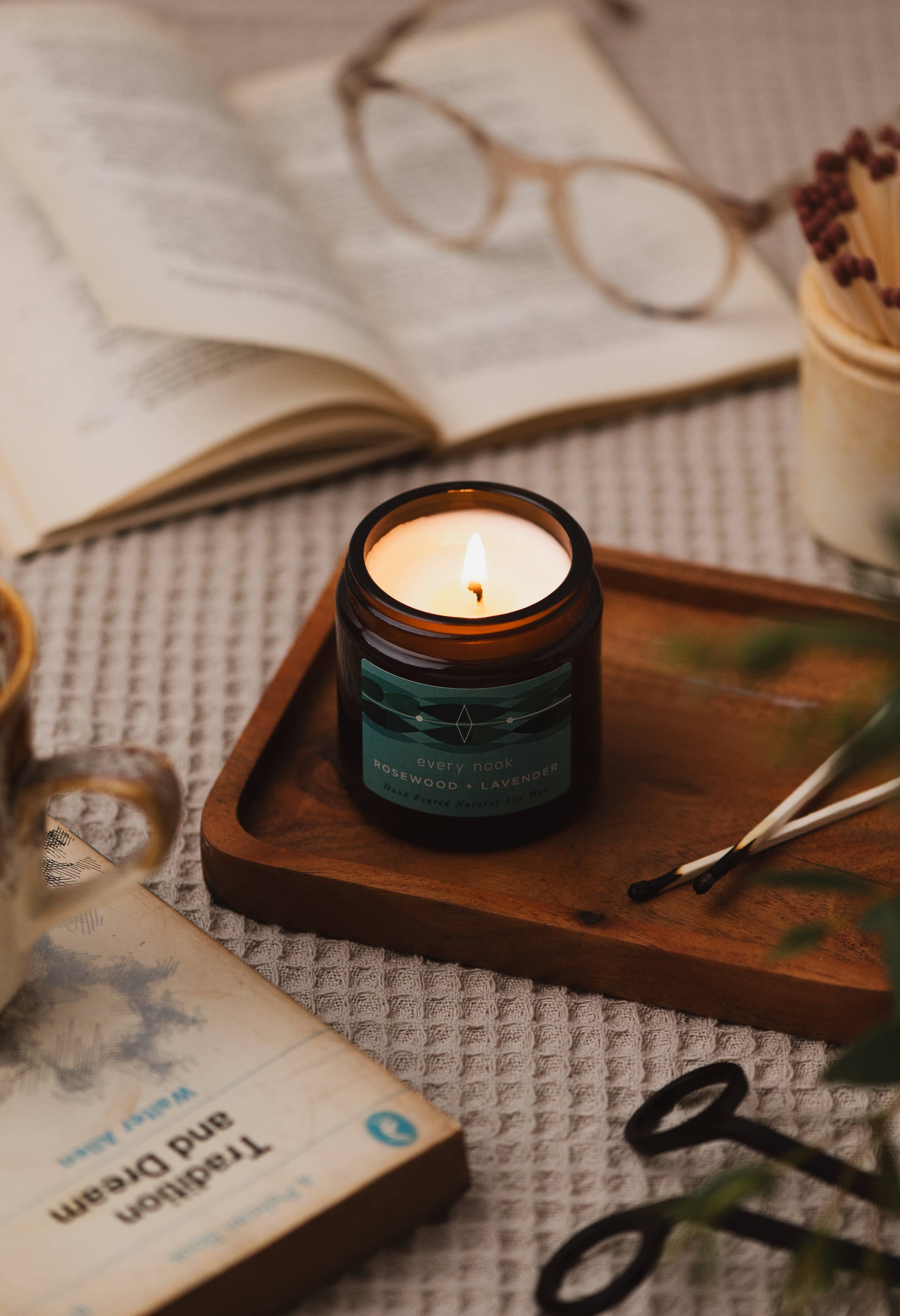 every nook – wholesale Jar/filled candle – every nook small scented soy candle4