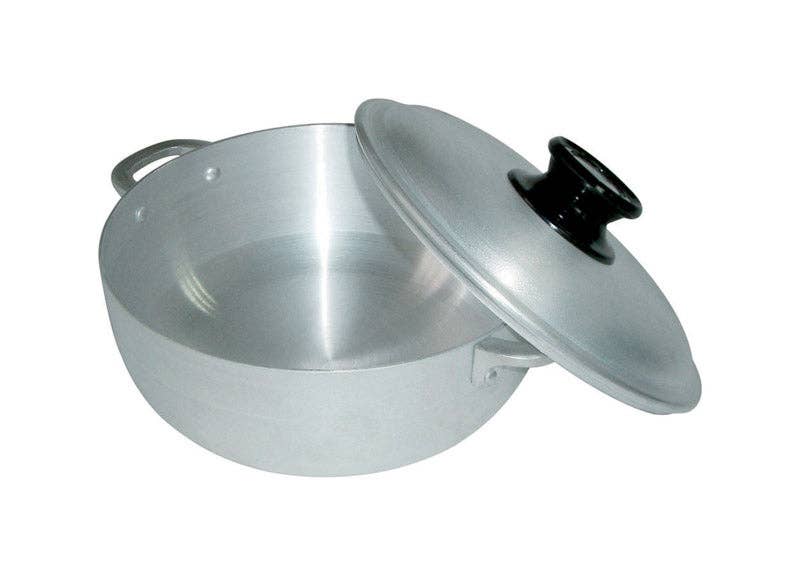 Everyday Supply Co - Wholesale Cooking Pot - BENE CASA - Bene Casa Aluminum Caldero 6.7 qt Silver0