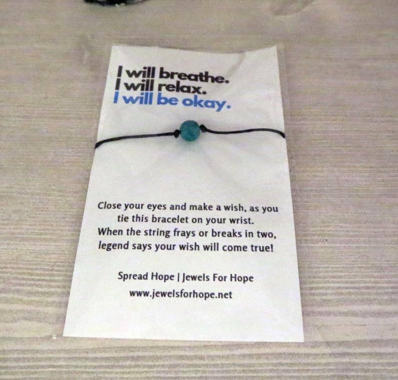 Jewels For Hope - Wholesale Aromatherapy Bracelet - Aromatherapy Lava Stone Wish Bracelet5