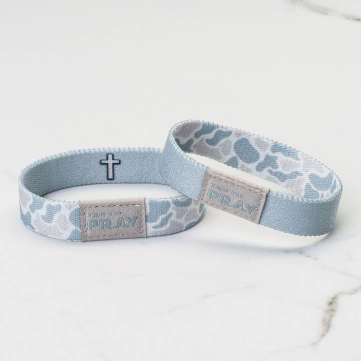 Versible - Wholesale Wristband - Tap To Pray® Wristband – River Rock Camo - Aspen5