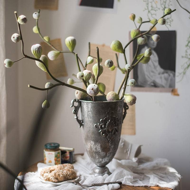 Rustic Reach - Vente Plantes artificielles - Tige de figuier artificielle de 30 po de haut1