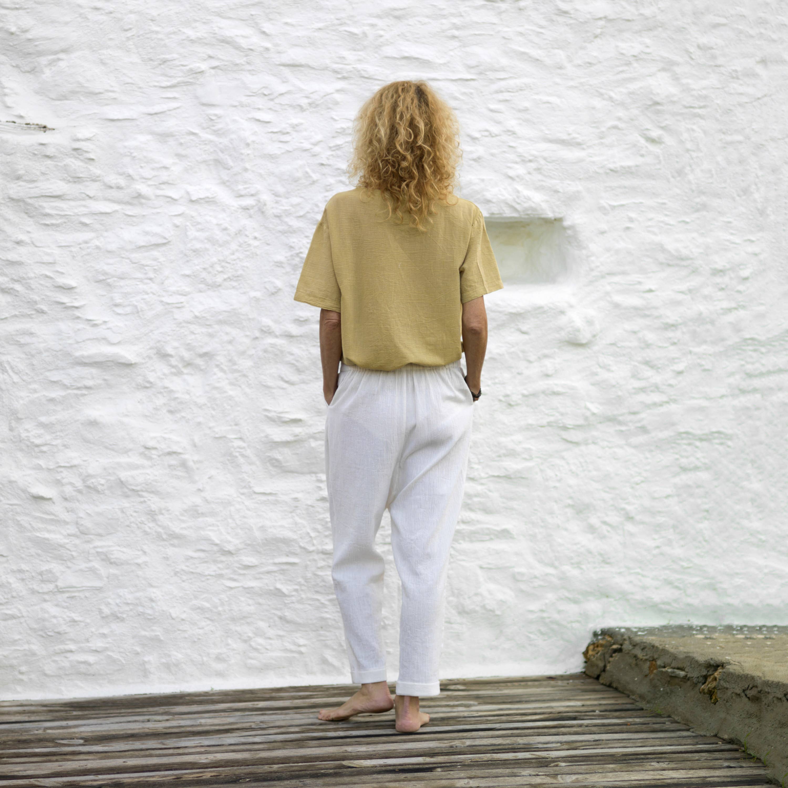 loom.ist - Vendita all'ingrosso Pantalone - Donna - Pantaloni Sile Fold Over23