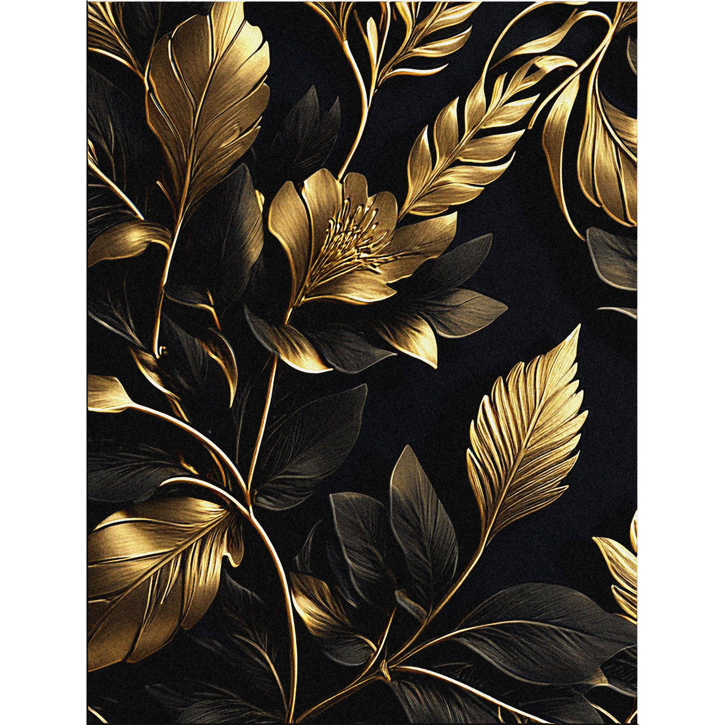 Craft Kreatively - Vente Matériels de bricolage - Papier de riz gaufré noir pour découpage - A4 - 6 pièces – pour loisirs créatifs7