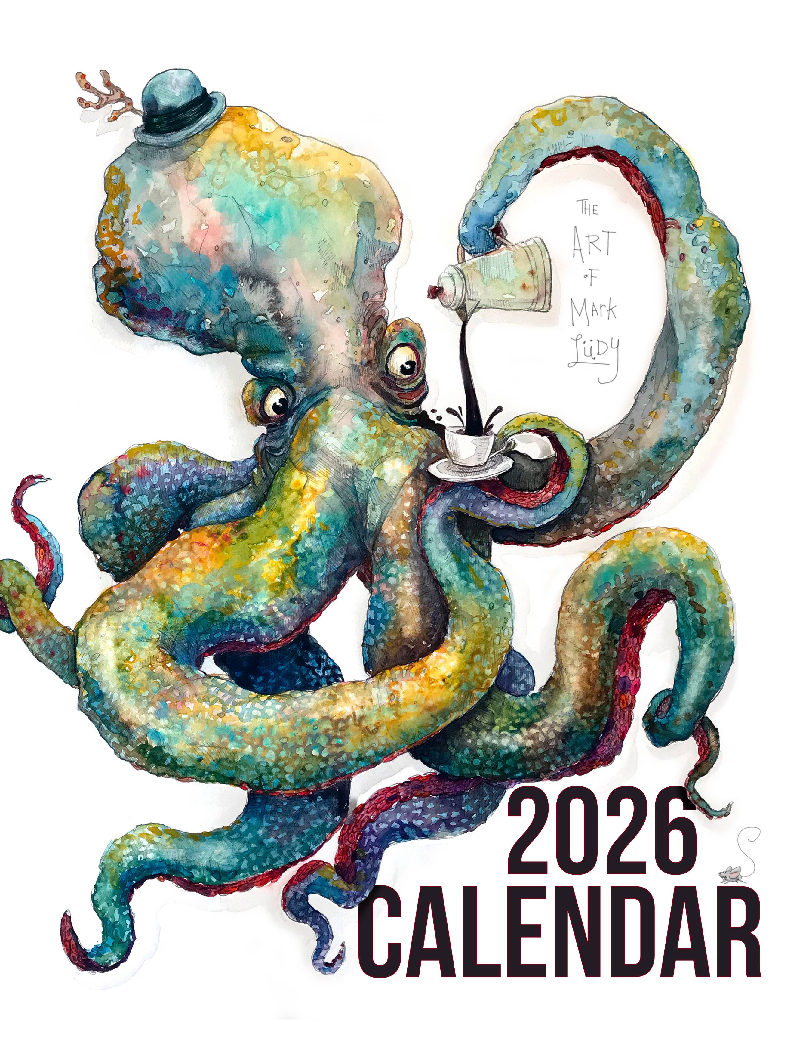 Mark Ludy Art Books & Games - Wholesale Calendar - 2026 Calendar | A Year of Wonder
