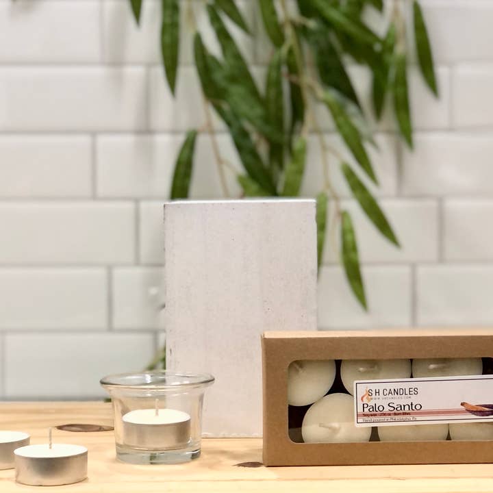 S H Candles - Wholesale Jar/Filled Candle - Palo Santo Soy Candle Collection1