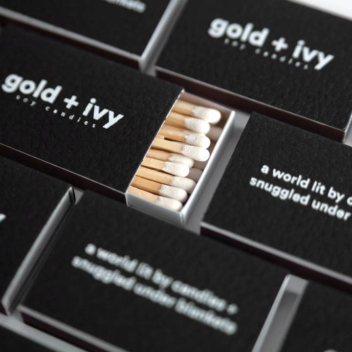 gold + ivy matchbox for wholesale by gold + ivy