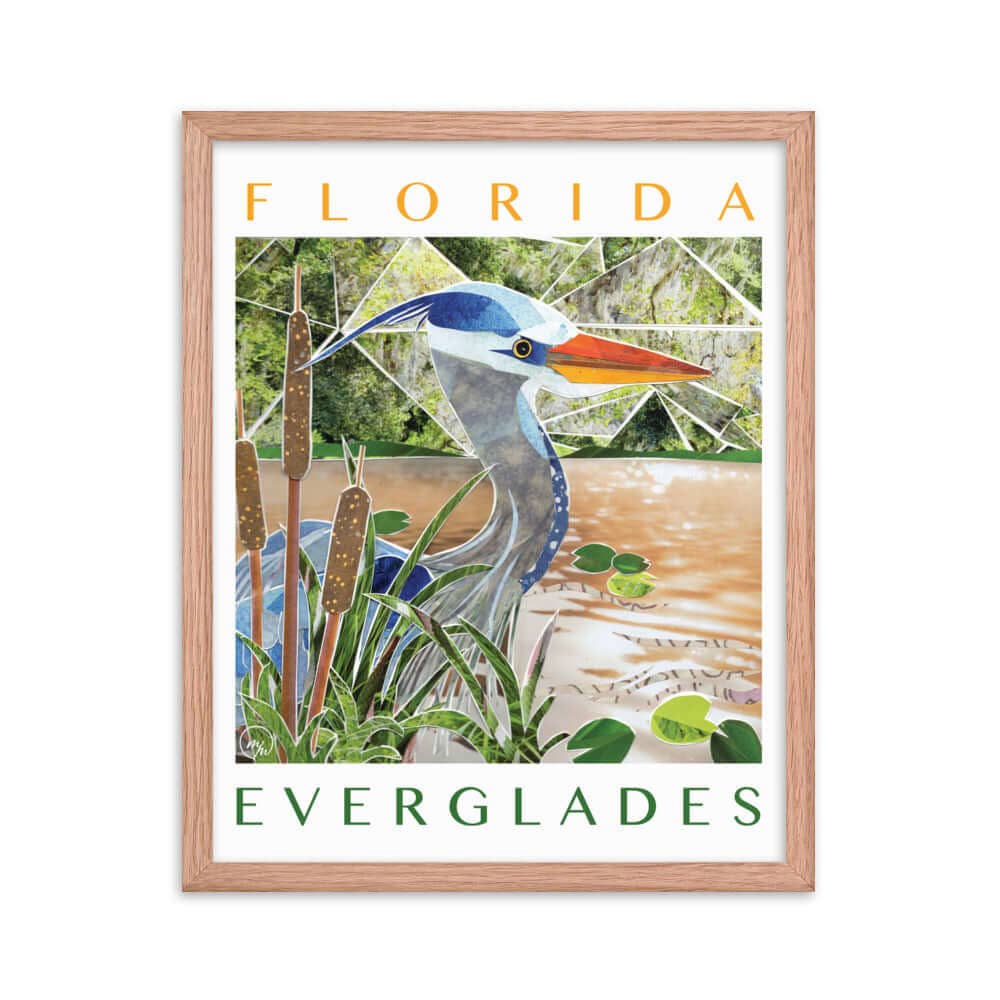 more the merrlier - Wholesale Art Print - Florida Everglades Framed Poster8