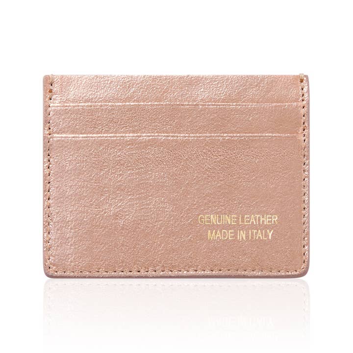 MONTTE DI JINNE - Wholesale Card Holder - Unisex - Italian Handmade Genuine Leather Dual-Sided Cardholder5