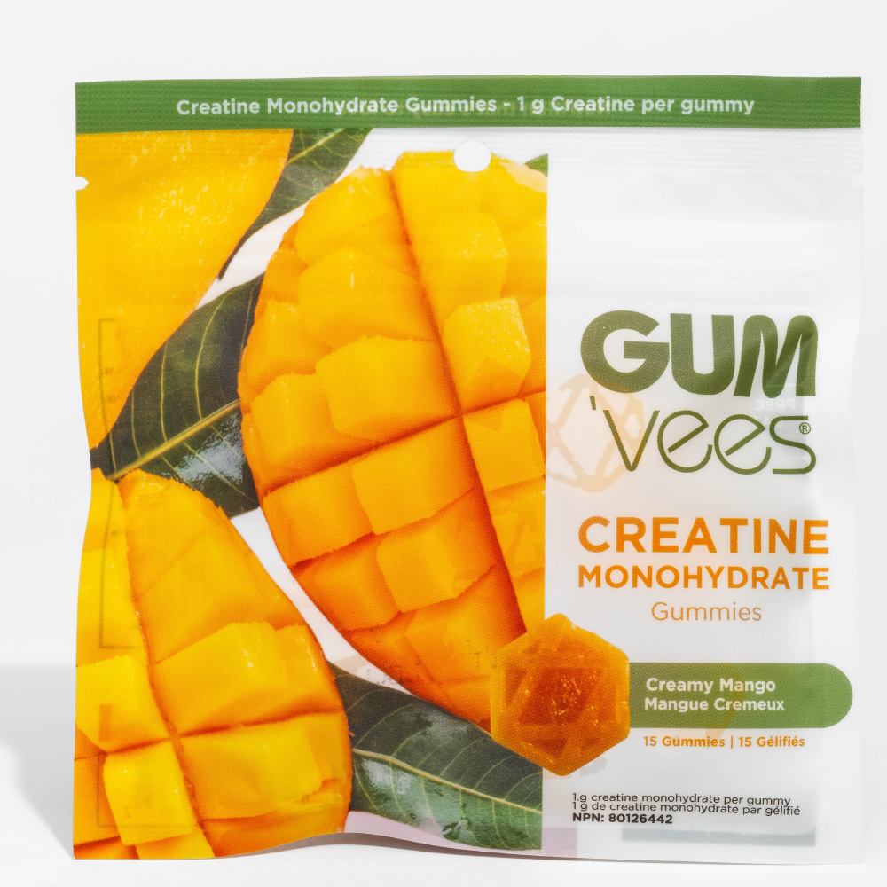 GUM'vees – Engroshandel Kosttilskud og vitaminer – Creatin-gummier – krukke med 90 stk.4